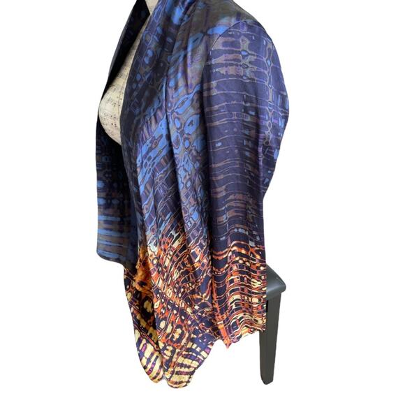 Twelfth Street by Cynthia Vincent Silk Bolero Blazer - Picture 4 of 11